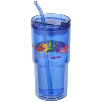 Bicchiere in plastica a doppia parete da 480 ml Archer - Gadget.it - 