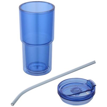Bicchiere in plastica a doppia parete da 480 ml Archer - Gadget.it - 