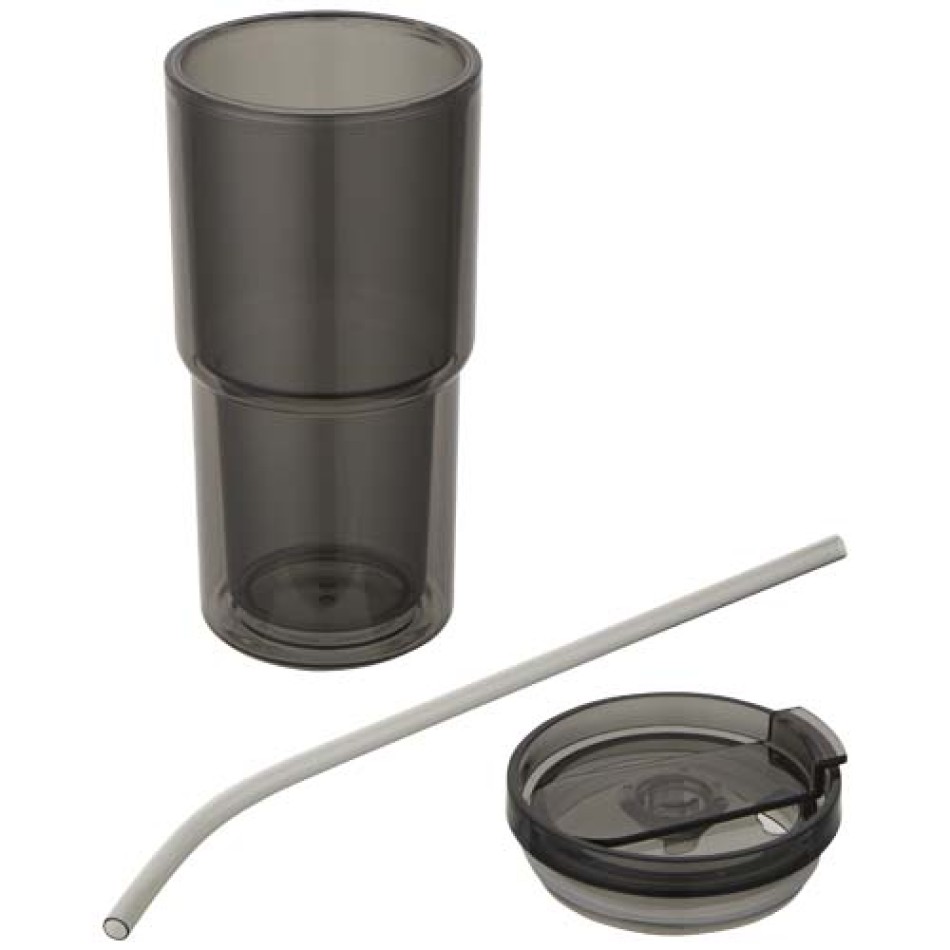 Bicchiere in plastica a doppia parete da 480 ml Archer - Gadget.it - 