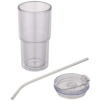 Bicchiere in plastica a doppia parete da 480 ml Archer - Gadget.it - 