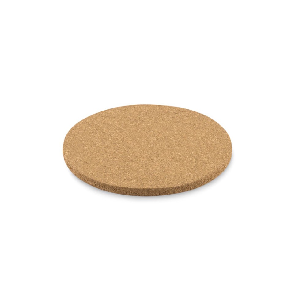 Sottobicchiere tondo in sughero - BIERPON  - Gadget.it - 