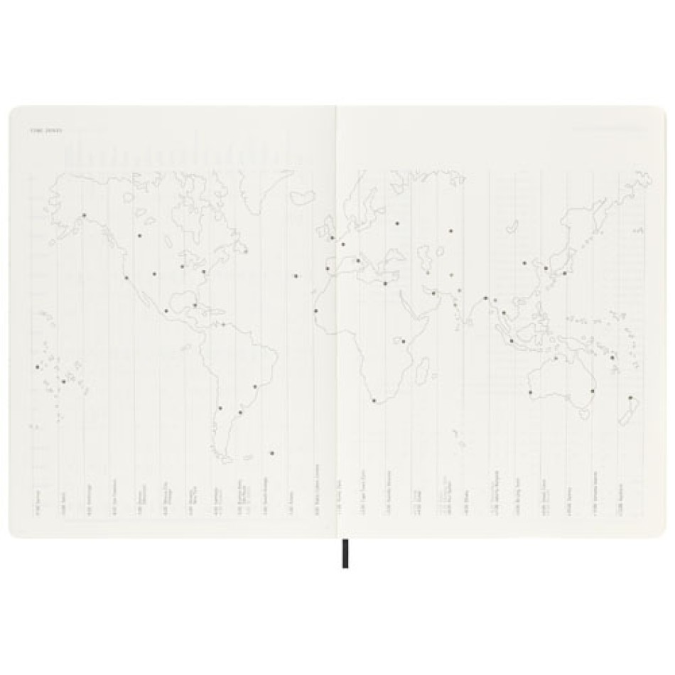 Blocco note 12 mesi formato XL con copertina morbida Moleskine - Gadget.it - 