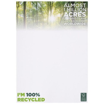 Blocco note A4 in carta riciclata Desk-Mate® - Gadget.it - 