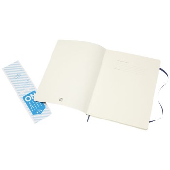 Blocco note Classic con copertina morbida, formato XL - pagina bianca - Gadget.it - 