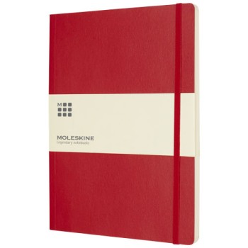 Blocco note Classic con copertina morbida, formato XL - pagina bianca - Gadget.it - 