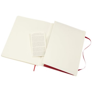 Blocco note Classic con copertina morbida, formato XL - pagina bianca - Gadget.it - 