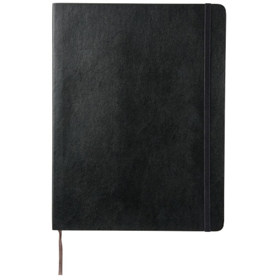 Blocco note Classic con copertina morbida, formato XL - pagina bianca - Gadget.it - 