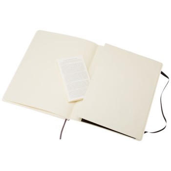 Blocco note Classic con copertina morbida, formato XL - pagina bianca - Gadget.it - 