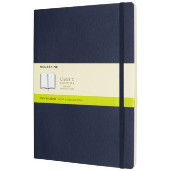 Blocco note Classic con copertina morbida, formato XL - pagina bianca - Gadget.it - 