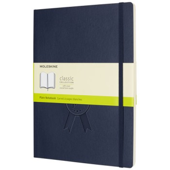 Blocco note Classic con copertina morbida, formato XL - pagina bianca - Gadget.it - 