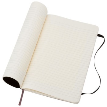 Blocco note con copertina morbida - a righe Moleskine Classic L - Gadget.it - 