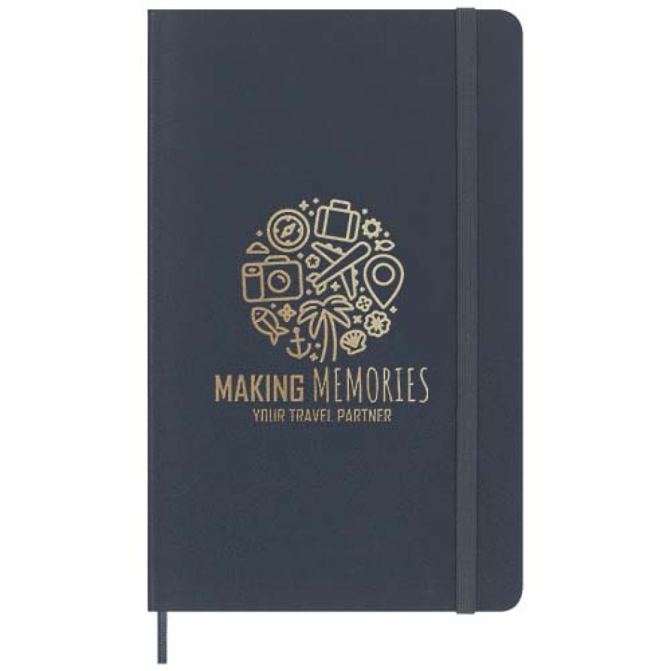 Blocco note con copertina morbida formato L - a righe Moleskine 100% VEGEA® Capri - Gadget.it - 