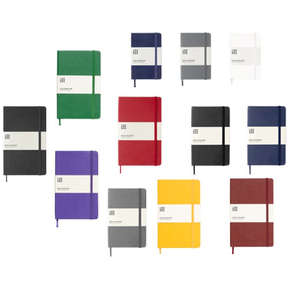 Blocco note con copertina rigida - a righe Moleskine Classic L - Gadget.it - 