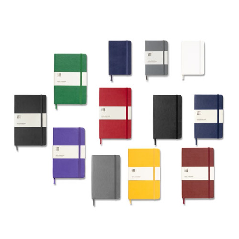 Blocco note con copertina rigida - a righe Moleskine Classic L - Gadget.it - 