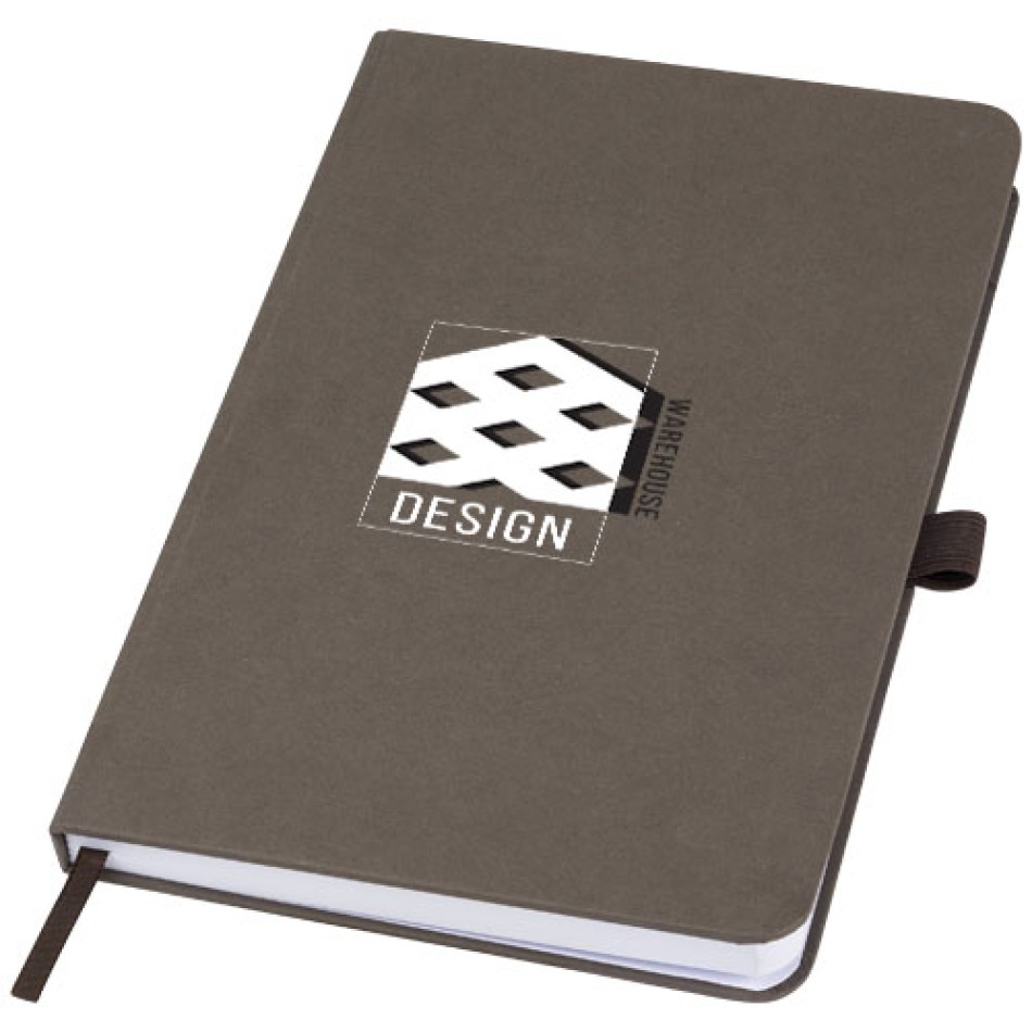 Blocco note con copertina rigida in carta crush Fabianna - Gadget.it - 