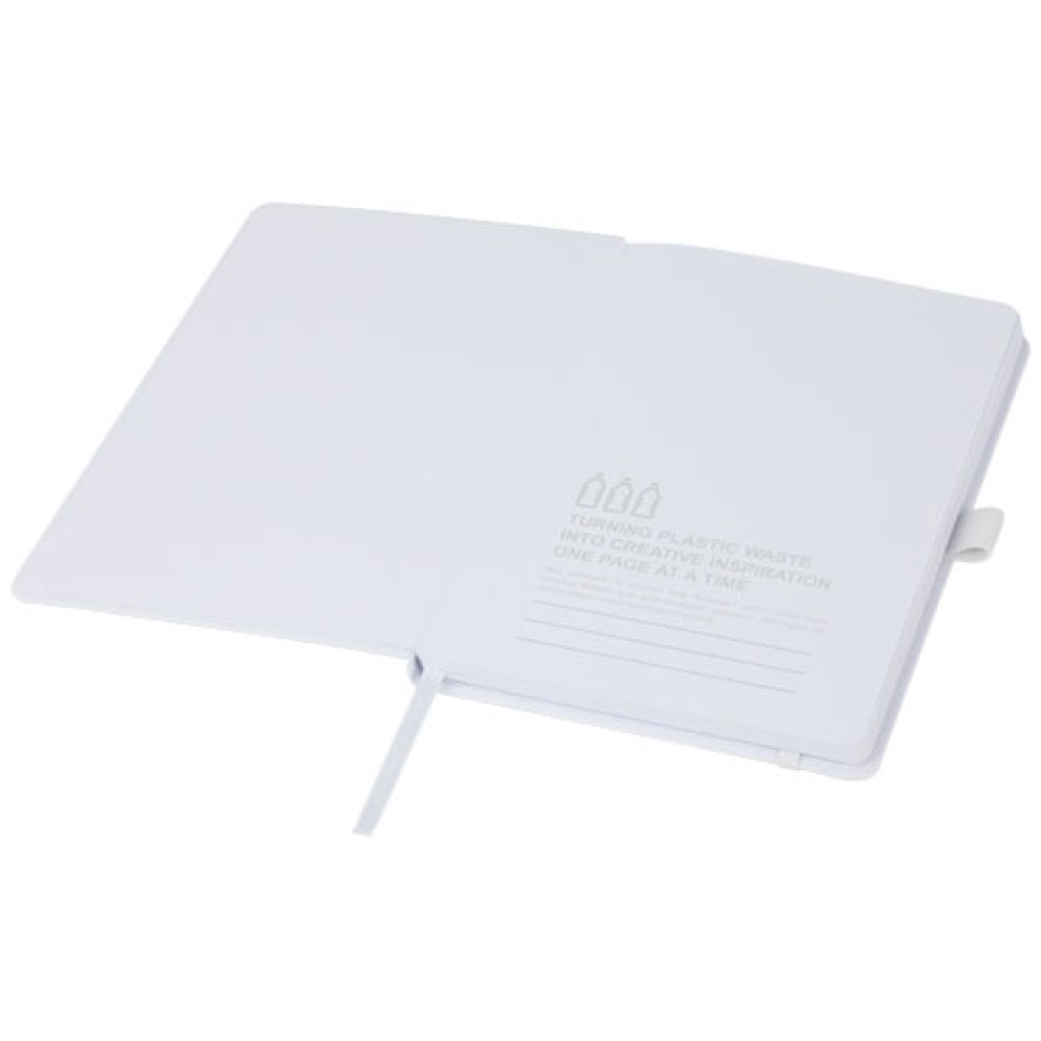 Blocco note con copertina rigida in plastica destinata all'oceano Thalaasa - Gadget.it - 