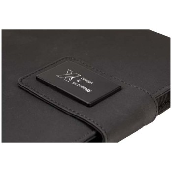 Blocco note con power bank luminoso SCX.design O16 in formato A5 - Gadget.it - 