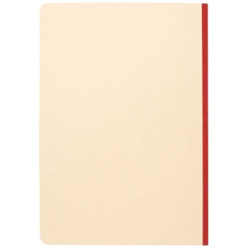 Blocco note formato A5 con copertina morbida in PET riciclato e carta a base di canna da zucchero Liliana - Gadget.it - 