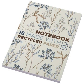 Blocco note formato A5 con copertina morbida riciclata e 100 fogli Novella Austen - Gadget.it - 