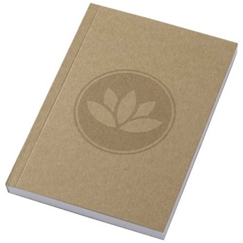 Blocco note formato A6 con copertina morbida in carta kraft riciclata e 100 fogli Novella Austen - Gadget.it - 