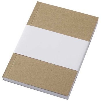 Blocco note formato A6 con copertina morbida in carta kraft riciclata e 100 fogli Novella Austen - Gadget.it - 