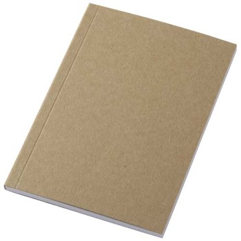 Blocco note formato A6 con copertina morbida in carta kraft riciclata e 50 fogli Novella Austen - Gadget.it - 