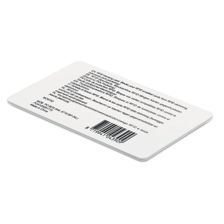 RFID con blocco - Blocking - Gadget.it - 