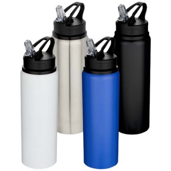 Borraccia a parete singola in acciaio inossidabile riciclato certificato RCS da 800 ml Fitz - Gadget.it - 