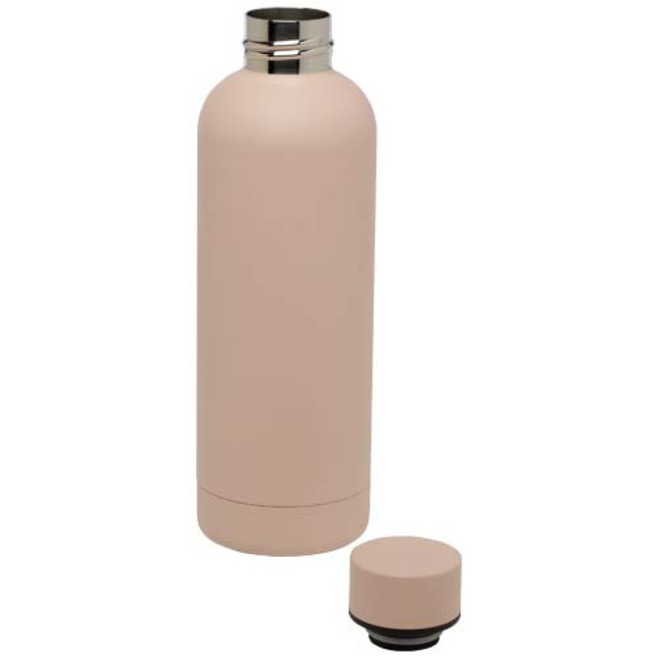 Borraccia con isolamento sottovuoto in rame certificata RCS da 500 ml Spring - Gadget.it - 