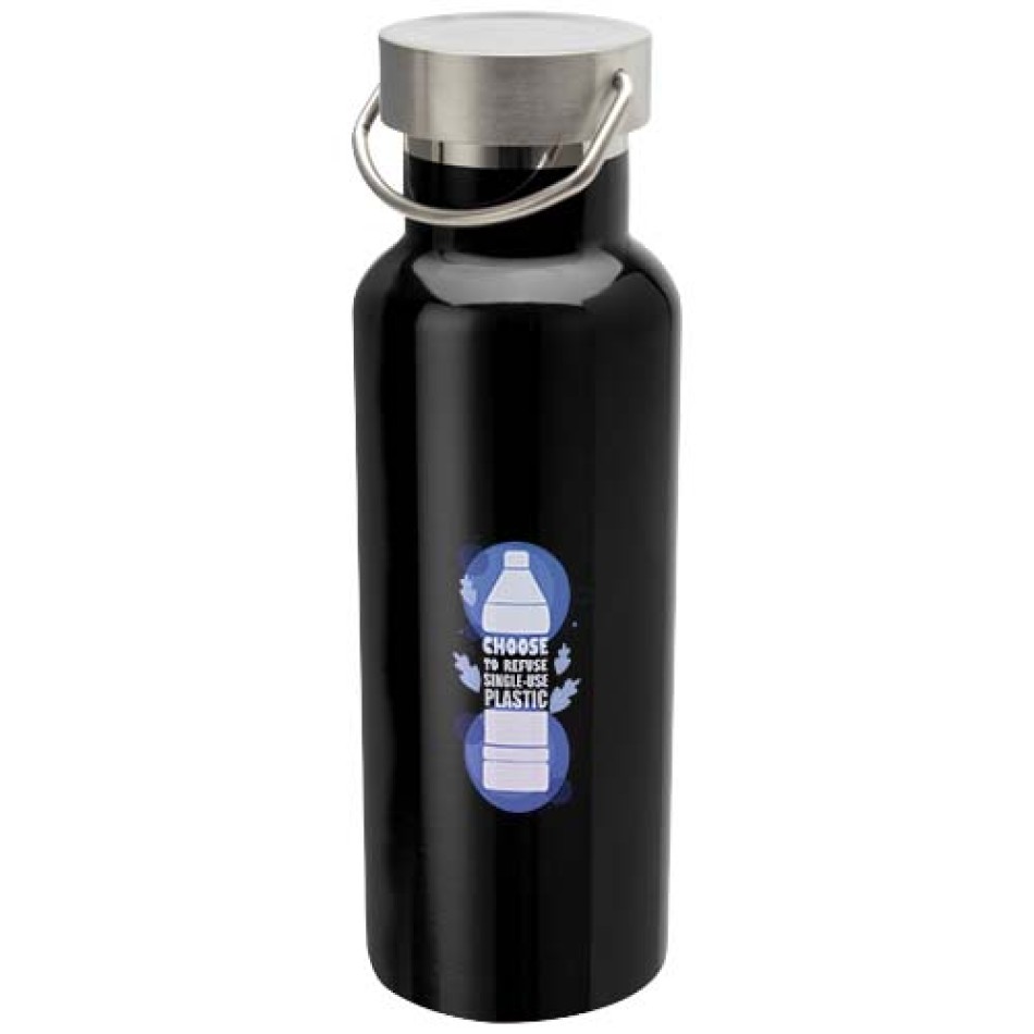 Borraccia in acciaio inox riciclato da 500ml - SEDONA - Gadget.it - 