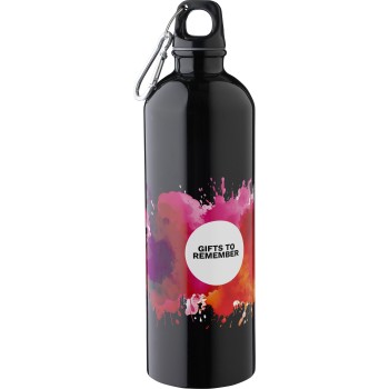 Borraccia in acciaio inox riciclato a parete singola 750 ml Emeric - Gadget.it - 