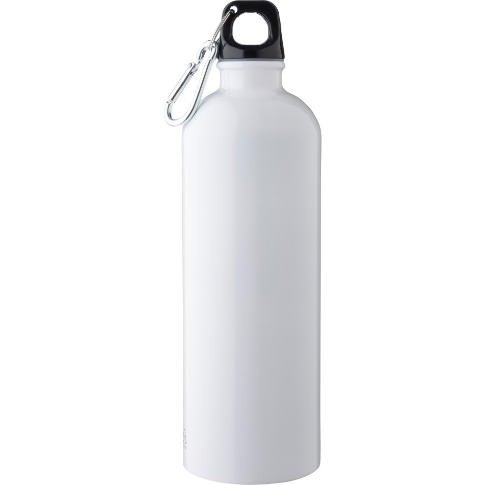 Borraccia in acciaio inox riciclato a parete singola 750 ml Emeric - Gadget.it - 