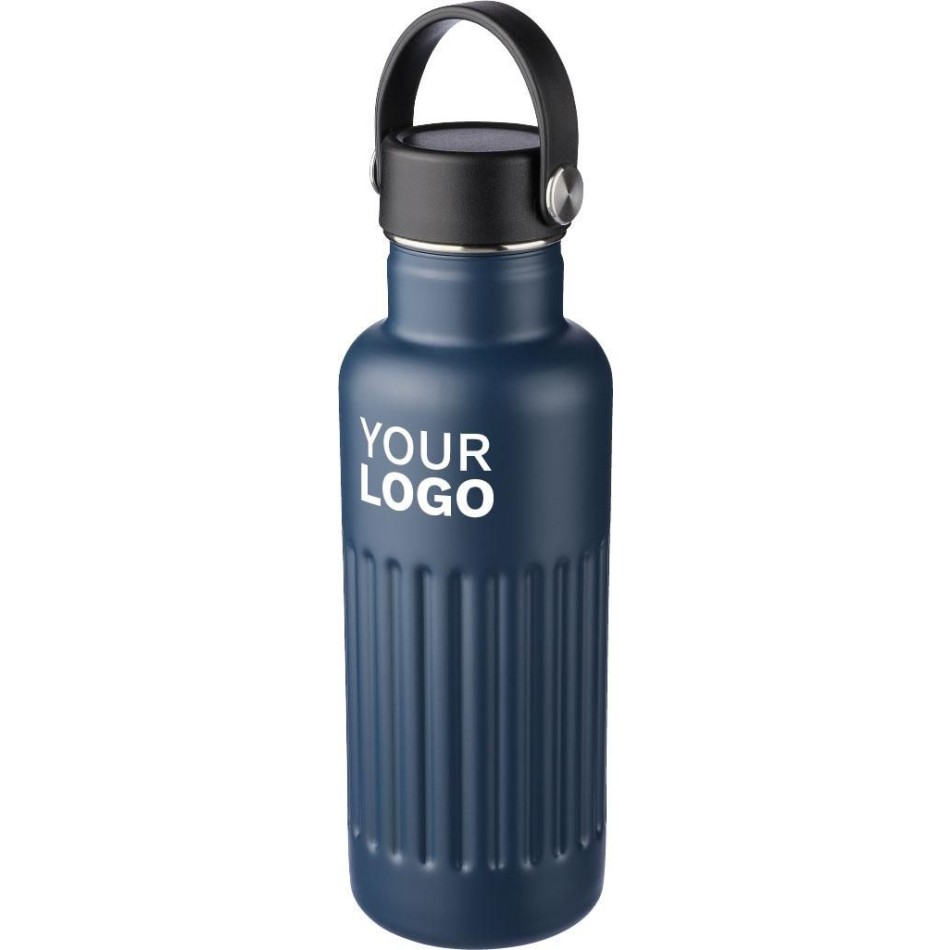 Borraccia in acciaio inox riciclato doppia parete 500 ml Lior - Gadget.it - 