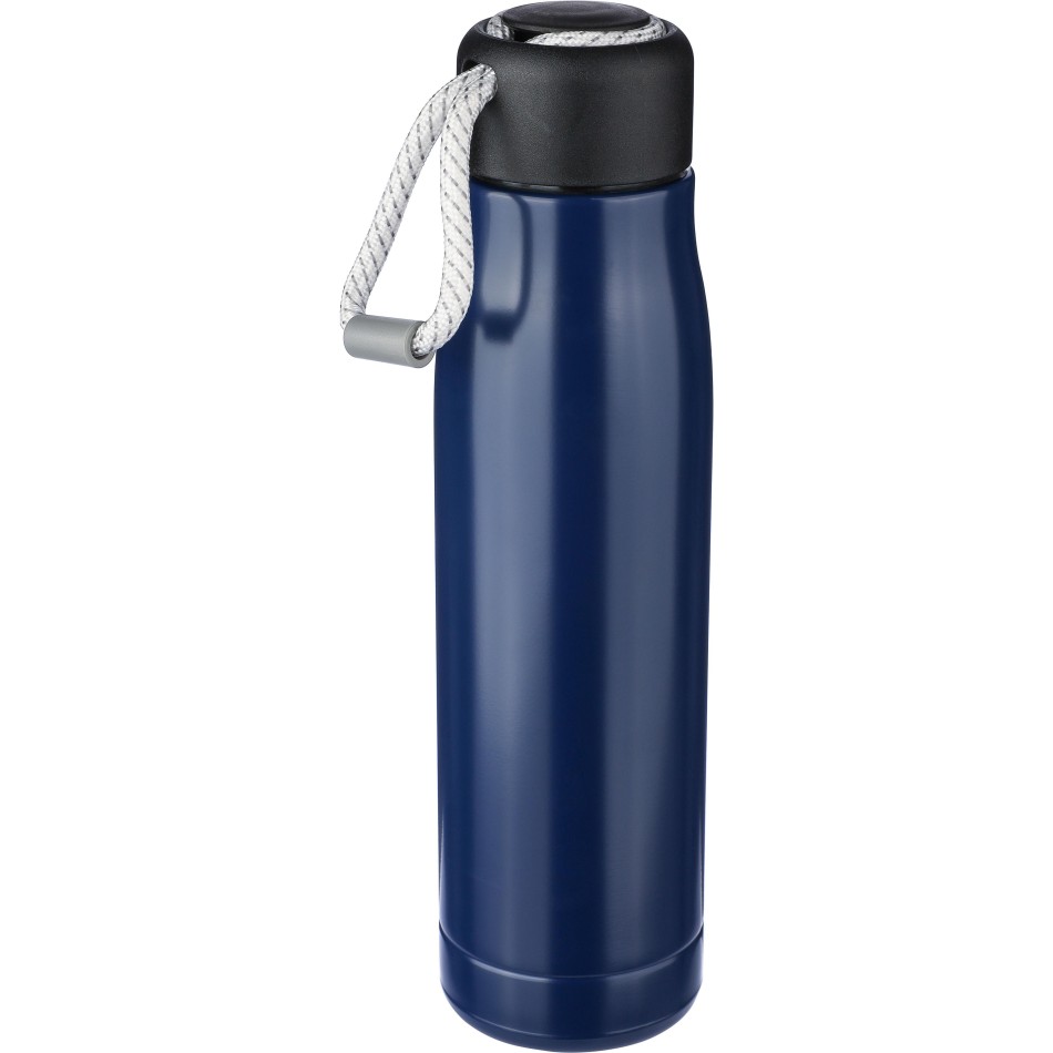 Borraccia in acciaio inox riciclato doppia parete 500 ml Solene - Gadget.it - 