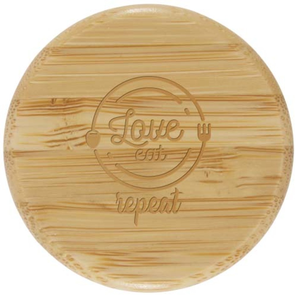 Borraccia in vetro borosilicato da 600 ml con impugnatura in silicone Tidan - Gadget.it - 