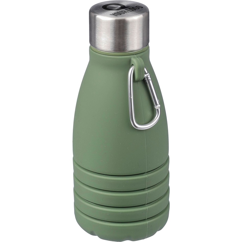 Borraccia pieghevole in silicone 550ml - ERIN - Gadget.it - 