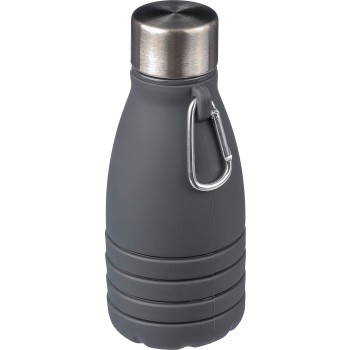 Borraccia pieghevole in silicone capacità 550 ml Erin - Gadget.it - 