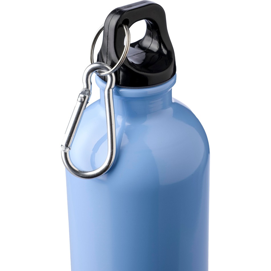 Borraccia in acciaio inox riciclato a parete singola 400 ml Sable - Gadget.it - 