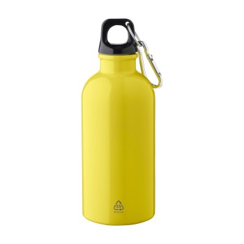 Borraccia in acciaio inox riciclato a parete singola 400 ml Sable - Gadget.it - 
