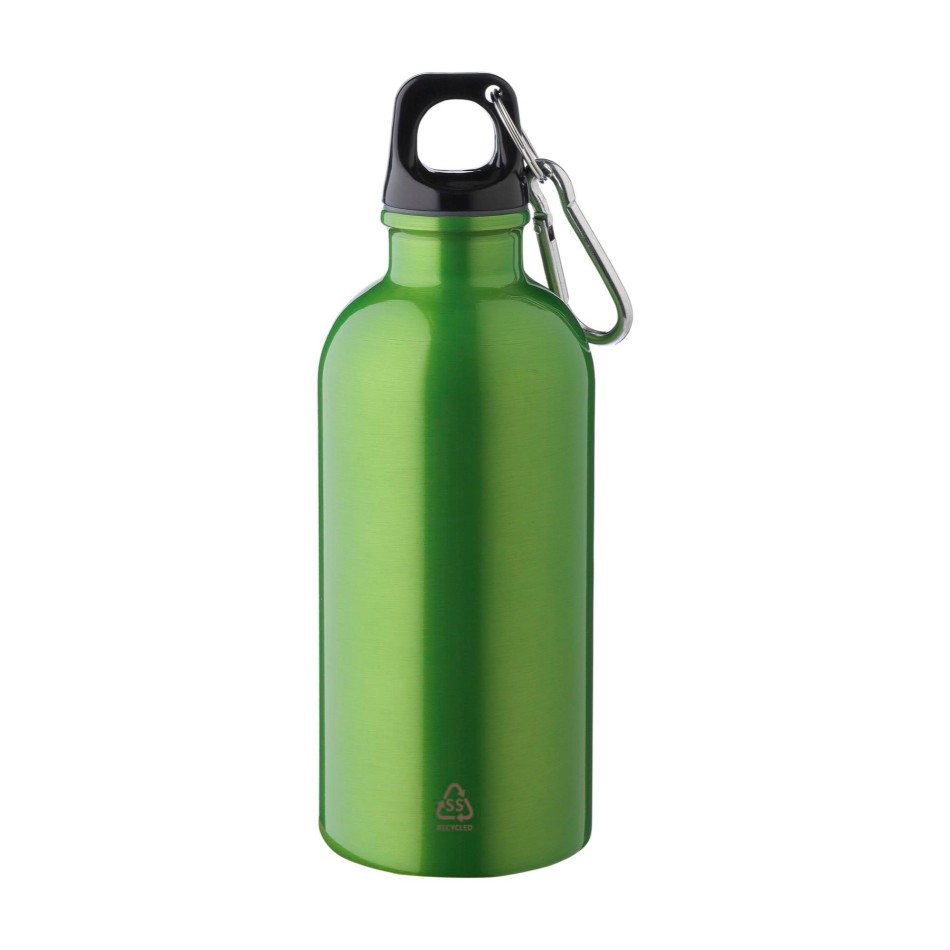 Borraccia in acciaio inox riciclato a parete singola 400 ml Sable - Gadget.it - 