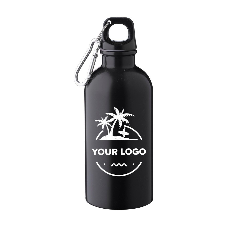 Borraccia in acciaio inox riciclato a parete singola 400 ml Sable - Gadget.it - 