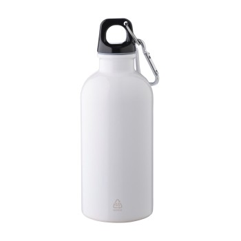 Borraccia in acciaio inox riciclato a parete singola 400 ml Sable - Gadget.it - 
