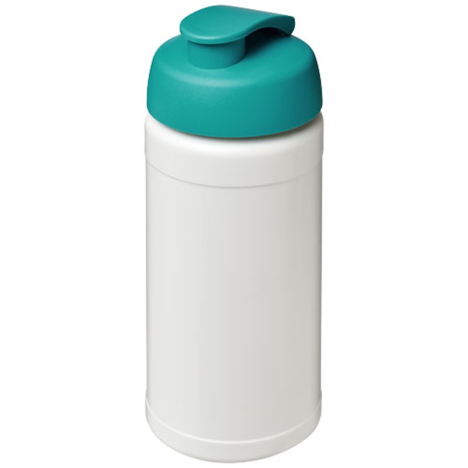 Borraccia sportiva Baseline® Plus da 500 ml con coperchio a scatto - Gadget.it - 