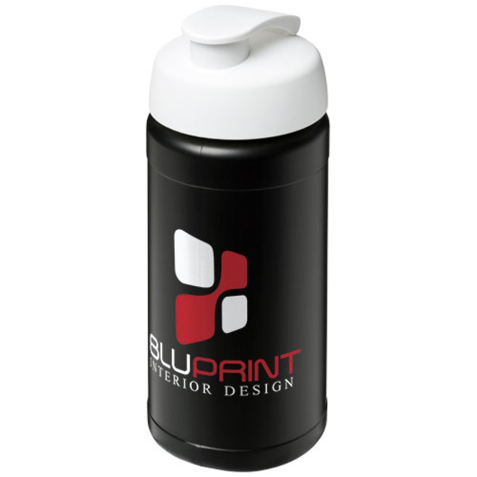 Borraccia sportiva Baseline® Plus da 500 ml con coperchio a scatto - Gadget.it - 