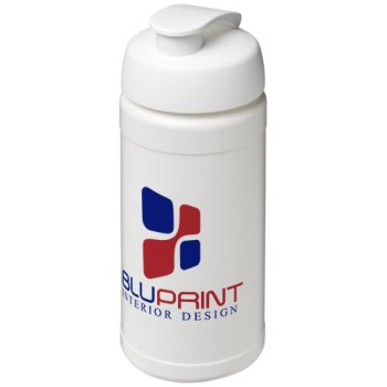 Borraccia sportiva Baseline® Plus da 500 ml con coperchio a scatto - Gadget.it - 