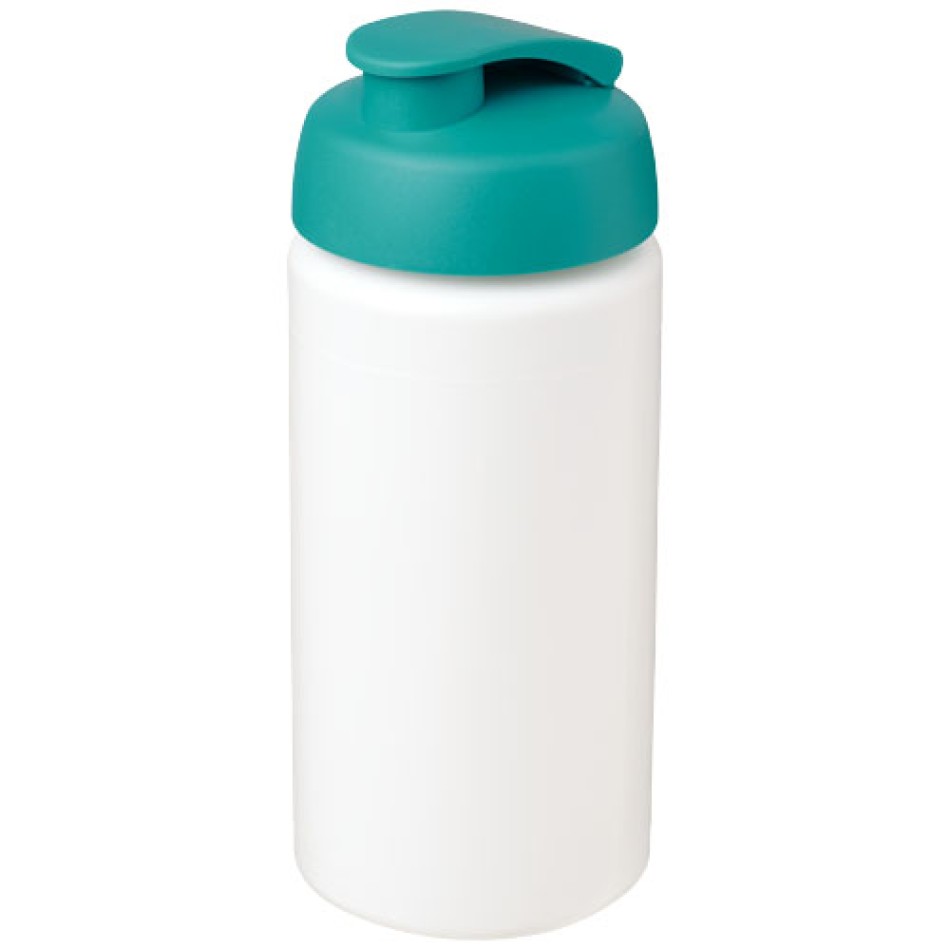 Borraccia sportiva Baseline® Plus da 500 ml con impugnatura e coperchio a scatto - Gadget.it - 