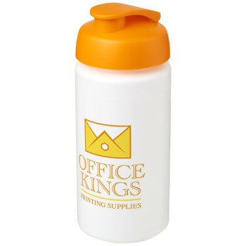 Borraccia sportiva Baseline® Plus da 500 ml con impugnatura e coperchio a scatto - Gadget.it - 