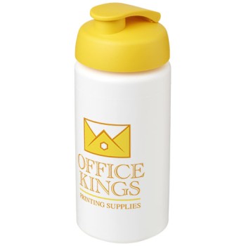 Borraccia sportiva Baseline® Plus da 500 ml con impugnatura e coperchio a scatto - Gadget.it - 