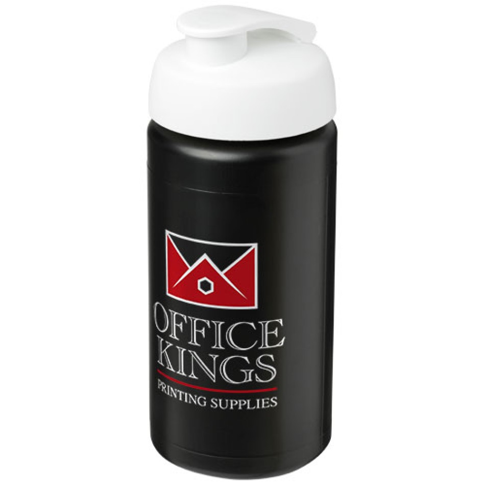 Borraccia sportiva Baseline® Plus da 500 ml con impugnatura e coperchio a scatto - Gadget.it - 