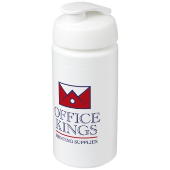 Borraccia sportiva Baseline® Plus da 500 ml con impugnatura e coperchio a scatto - Gadget.it - 